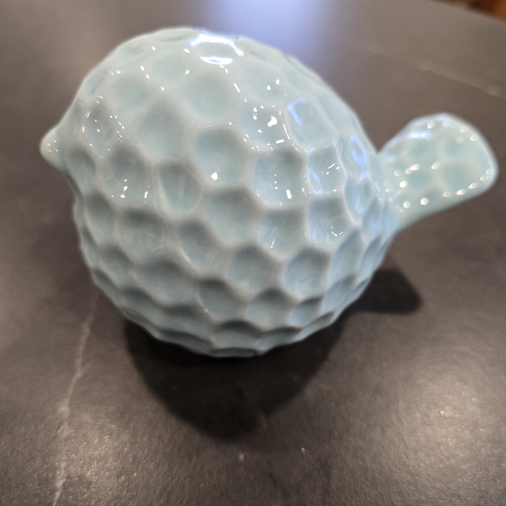Ceramic Blue Bird Figurine